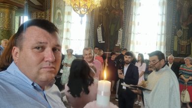 Photo of Primarul Boncea a fost naș de botez într-o biserică istorică